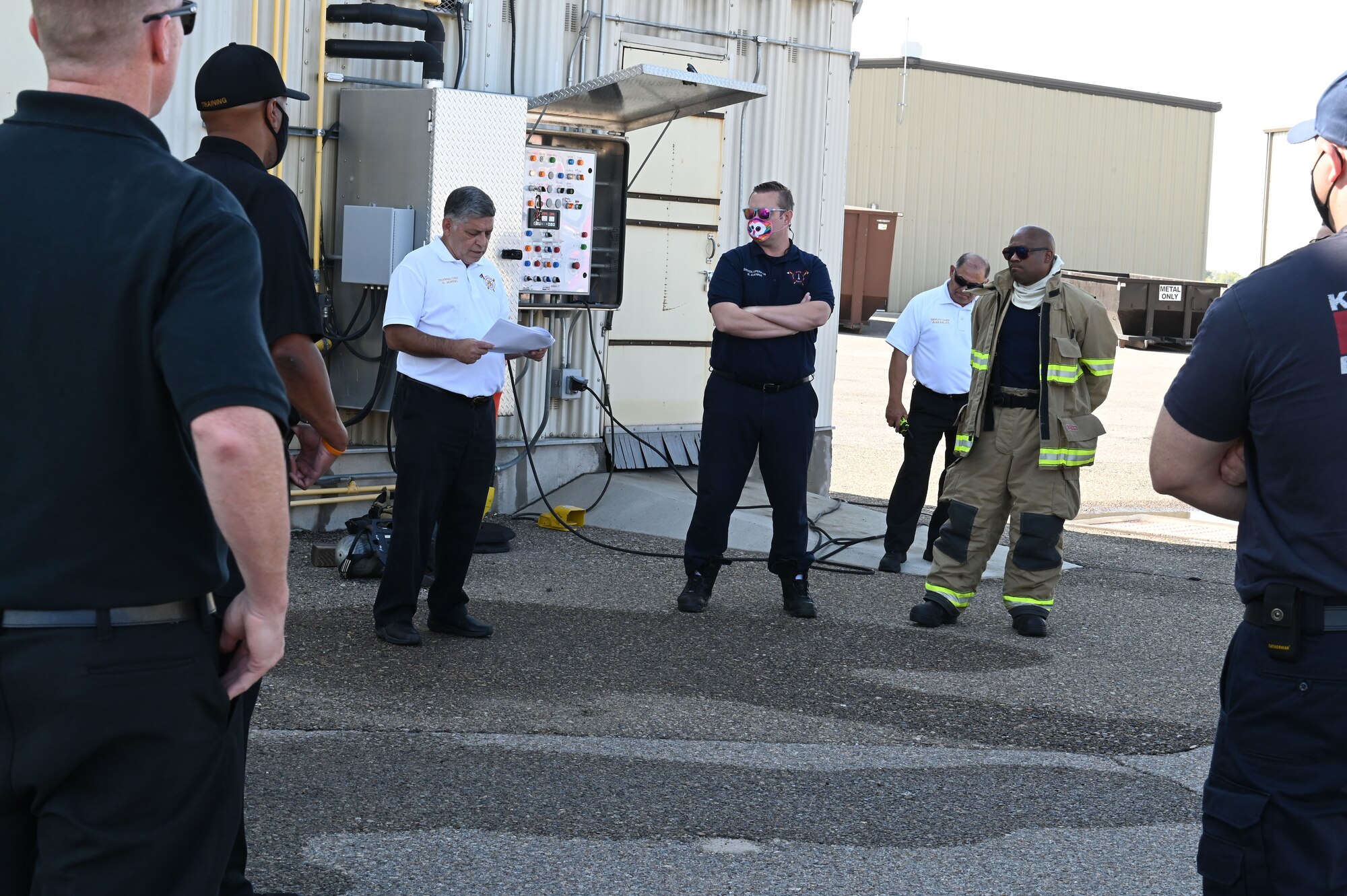KAFB Firefighters conduct training for real world incidents