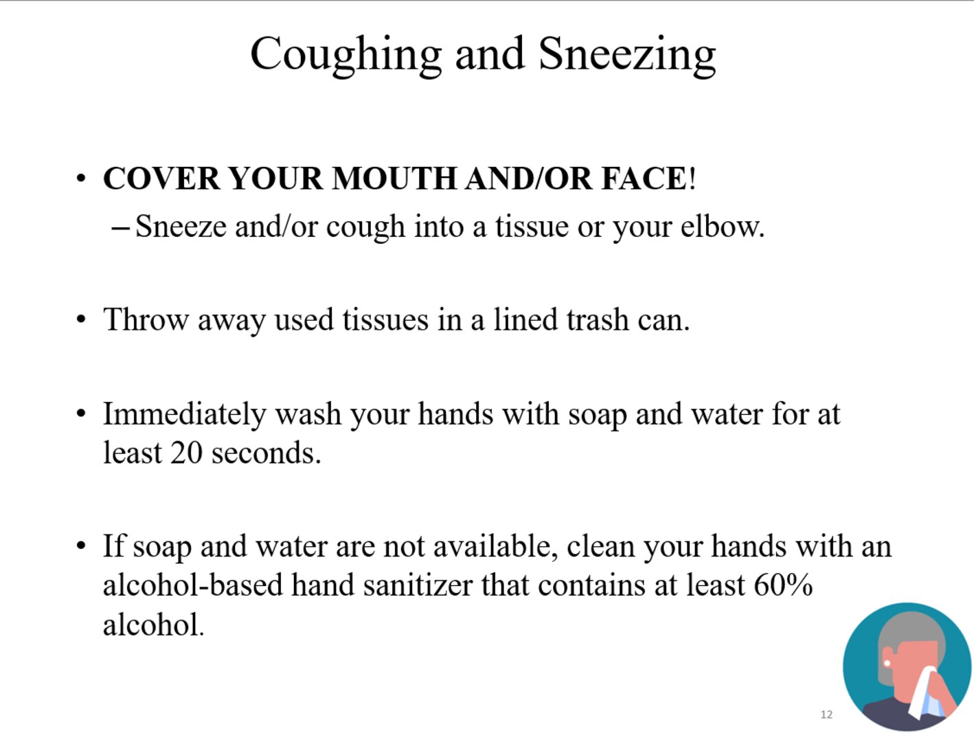 What to do if you are Sick