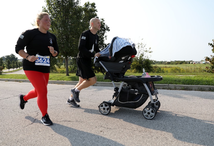 About 200 runners, walkers and ruck marchers took part in the run hosted by the 149th Maneuver Enhancement Brigade.