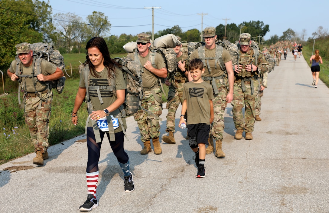 About 200 runners, walkers and ruck marchers took part in this years event which opened up options to do a 5k. 10k or the full 10 mile course.