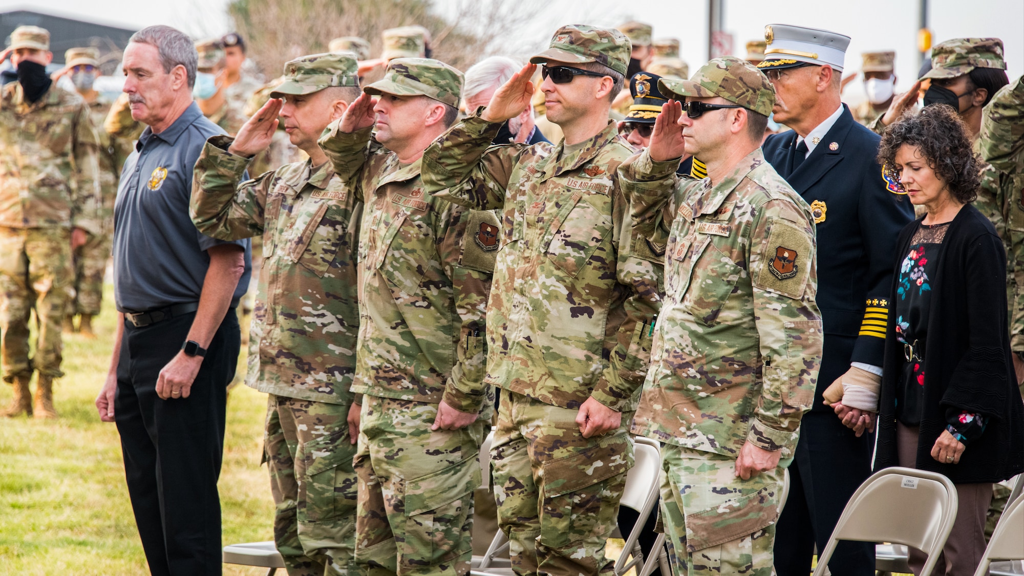 9/11 20th Anniversary Memorial Ceremony at Sheppard Air Force Base