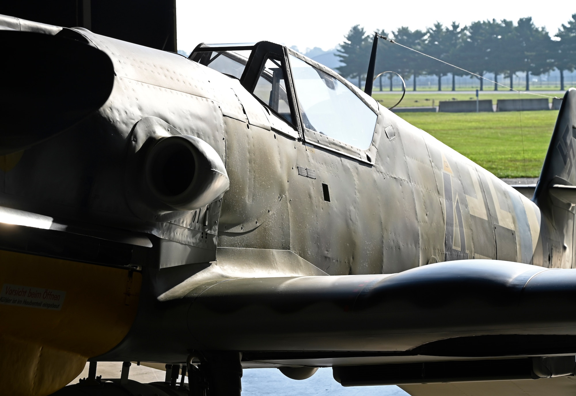 Messerschmitt Bf 109G-10 at the National Museum of the United States Air Force.