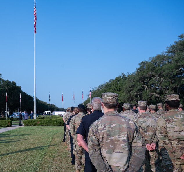 The ceremony gave remembrance to those who lost their lives during the 2001 terrorist attacks.