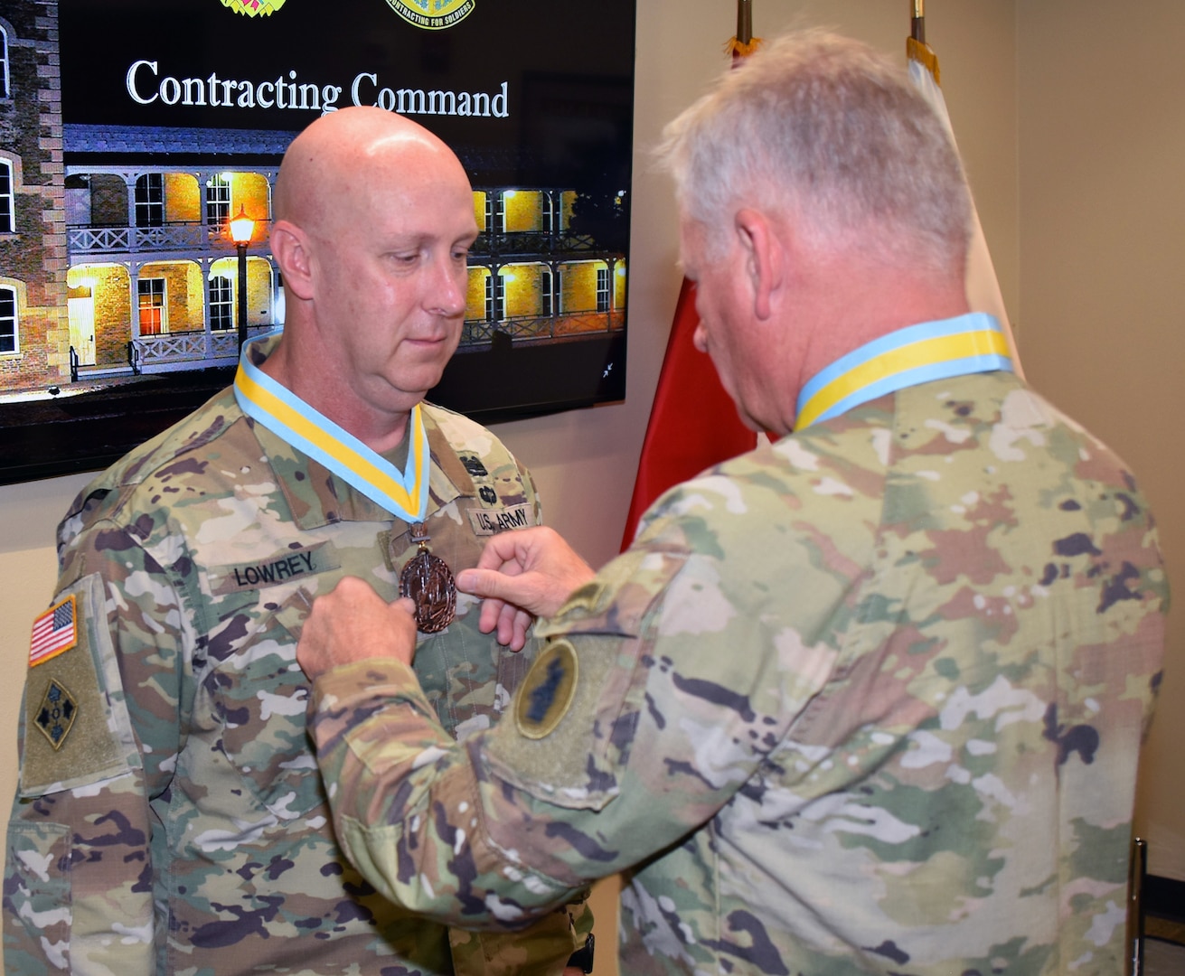 Infantry inducts MICC leader into Order of St. Maurice