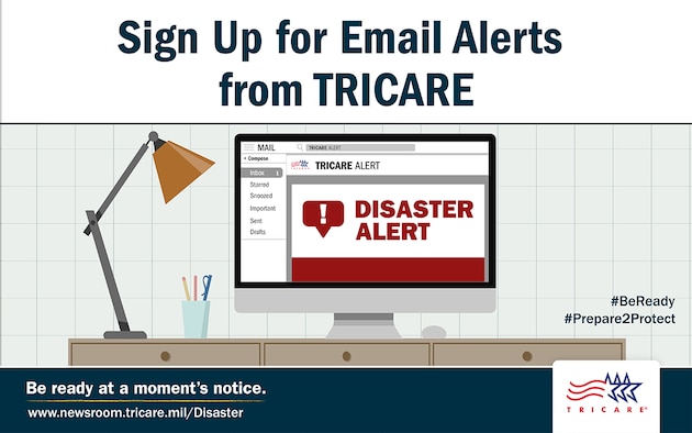TRICARE Email Alert Sign up