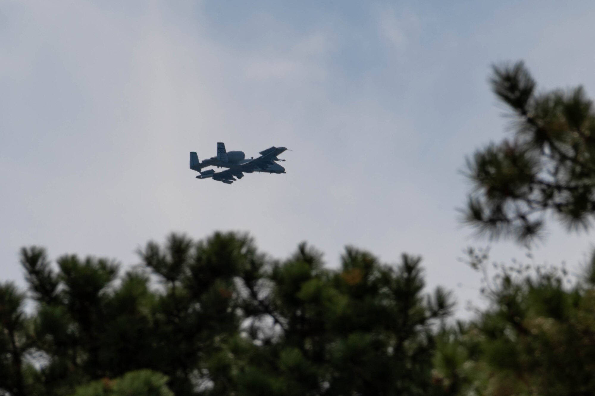 A-10 Thunderbolt II “Warthog” prepares to land