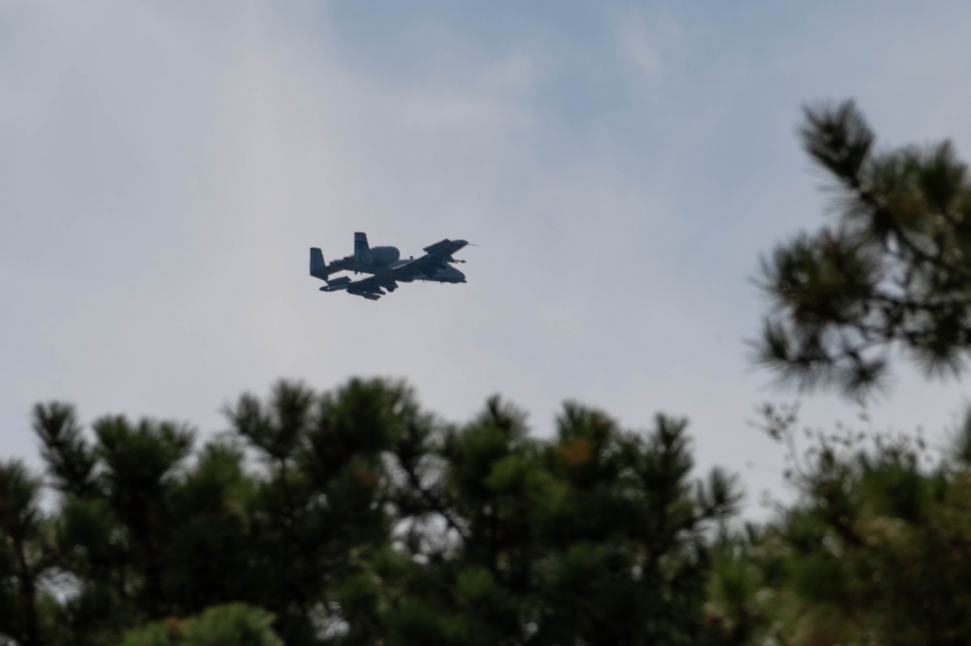 A-10 Thunderbolt II “Warthog” prepares to land