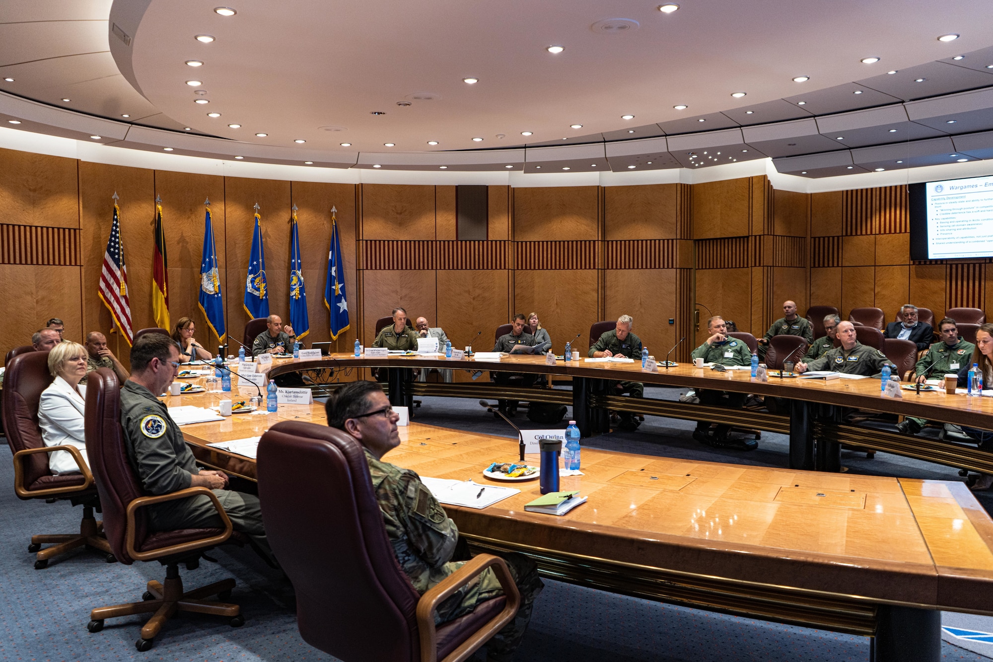 COMUSAFE hosts Arctic Air Chiefs Symposium