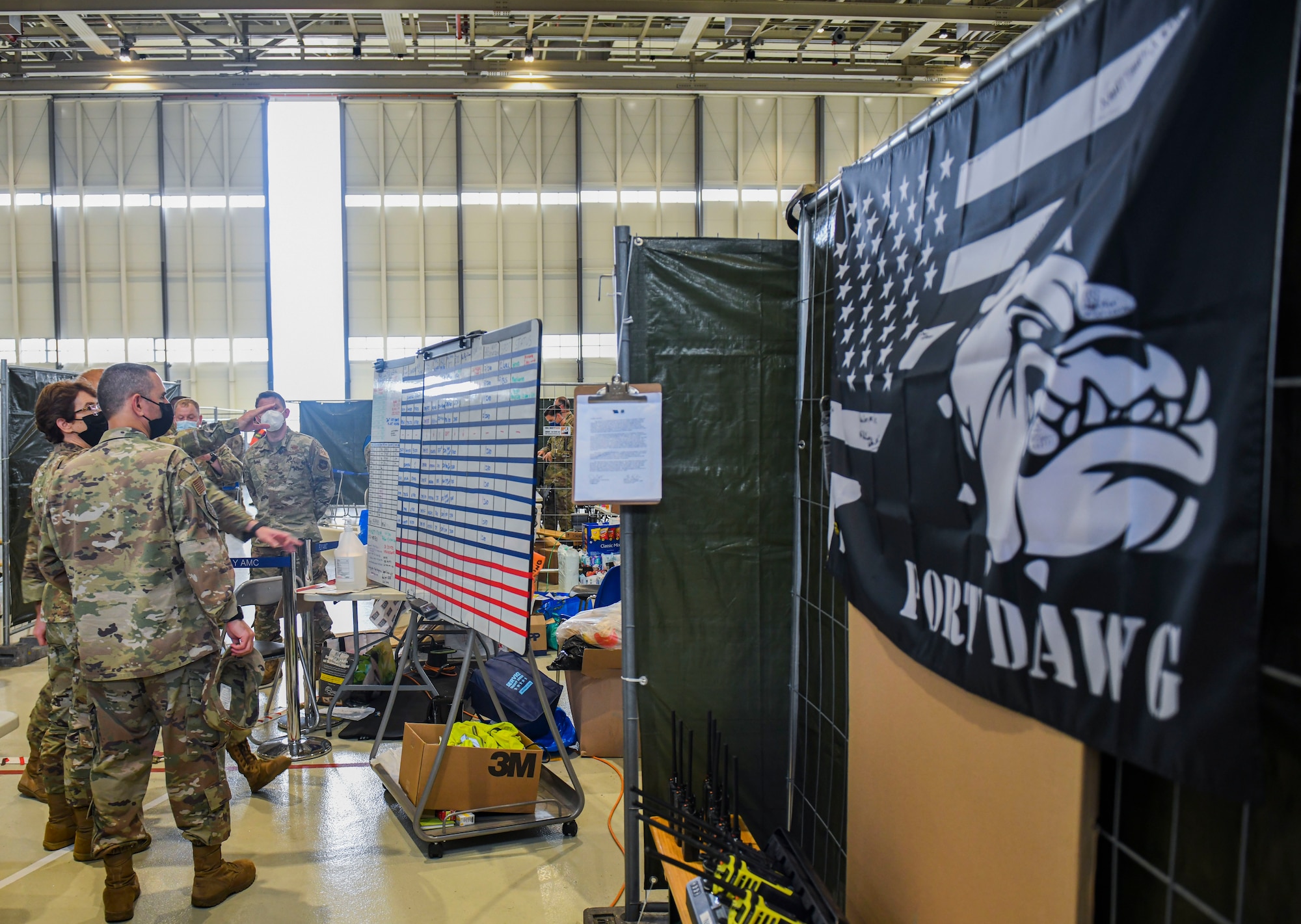 721st Aerial Port Squadron flag.