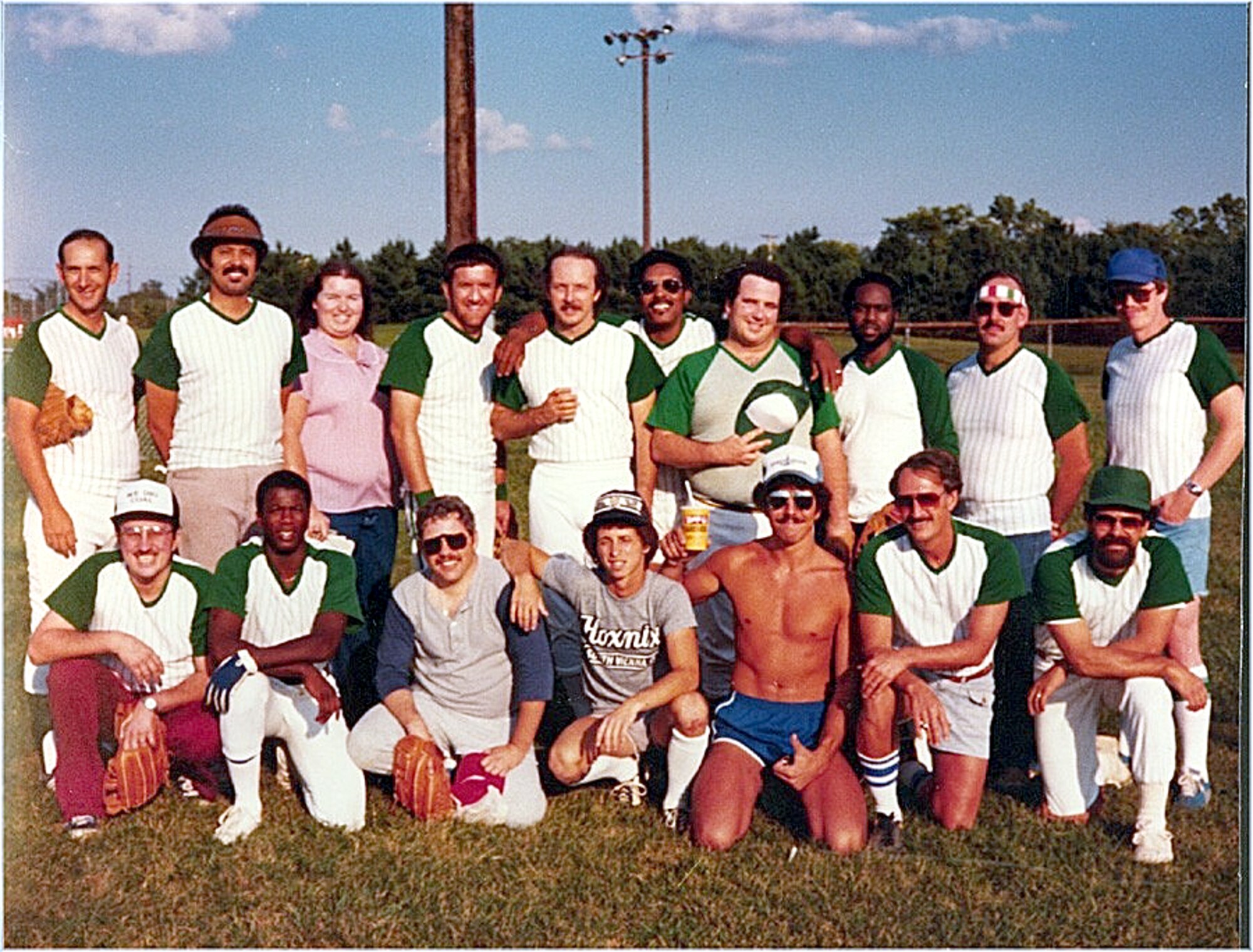 1982 softball team photo