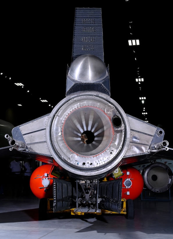 North American X-15A-2 on display in the National Museum of the U.S. Air Force Space Gallery.