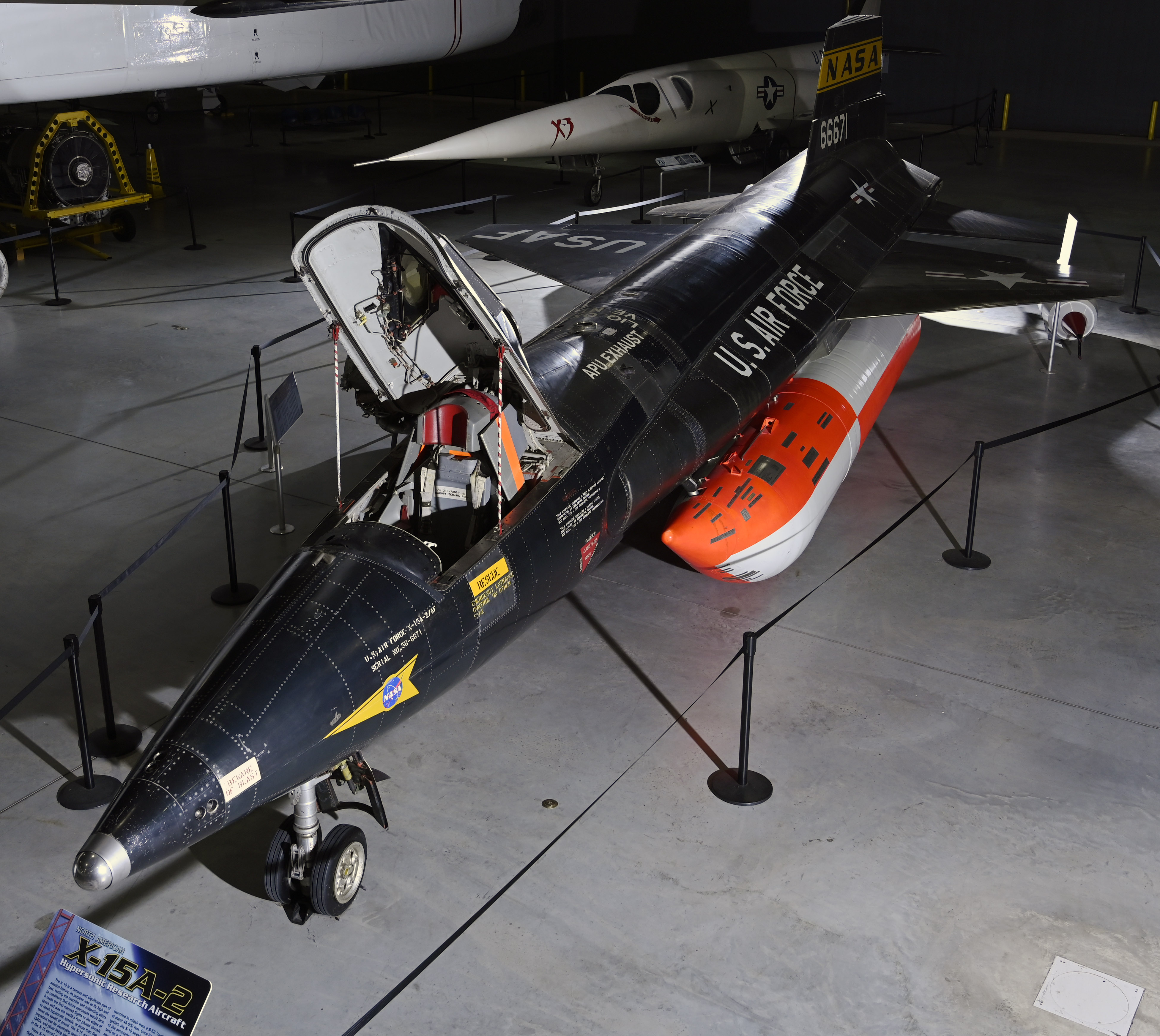 dom pakke Skole lærer North American X-15A-2 > National Museum of the United States Air Force™ >  Display