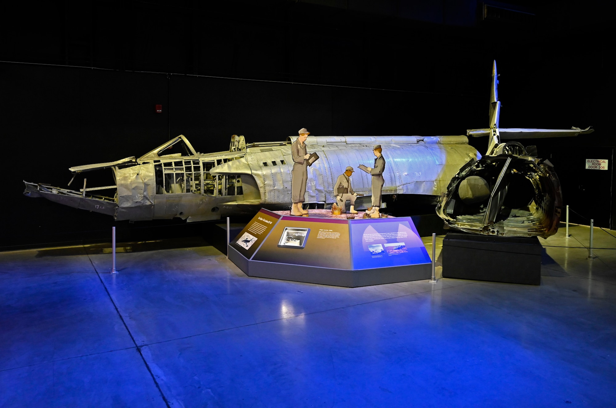 Lockheed XF-90 on display in the Cold War Gallery of the National Museum of the U.S. Air Force.