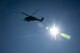 A U.S. Air Force HH-60G Pavehawk helicopter flies over the Yukon Training Area during a Capabilities-Based Assessment (CBA) Sept. 14, 2021.