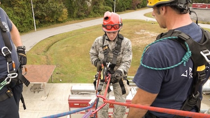 192nd Medical Group Airmen train for CERFP mission