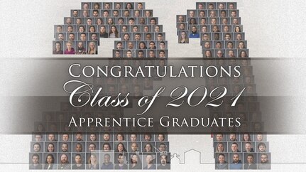 Congratulations Class of 2021 Apprentice Graduates (PSNS & IMF graphic by Geno Hernandez)