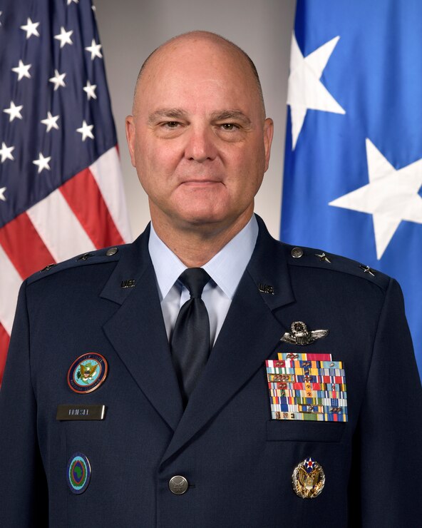 This is the official portrait of Maj. Gen. James R. Kriesel.