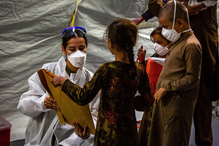 Eglin medics provide COVID-19 vaccines