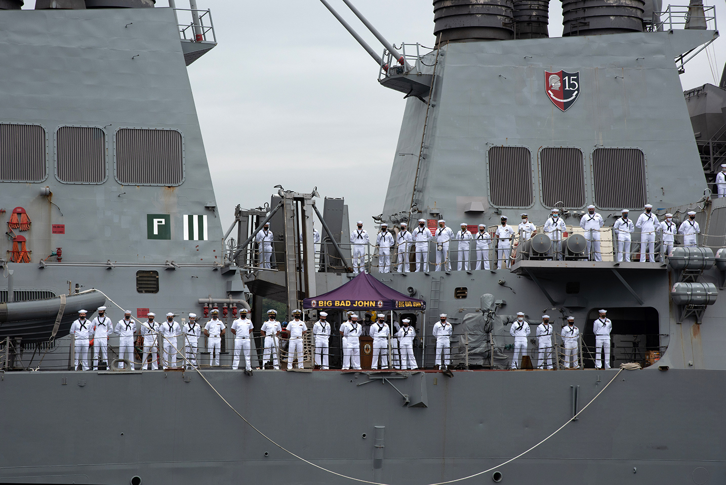 USS John S. McCain Departs U.S. 7th Fleet After 24-years