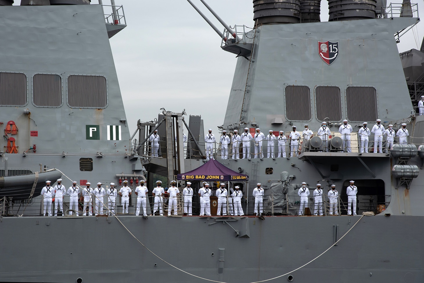 USS John S. McCain Departs U.S. 7th Fleet After 24-years