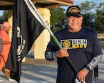 Joint Base San Antonio community members participate in a 5-Kilometer run commemorating Prisoners of War and Missing in Action Recognition Day