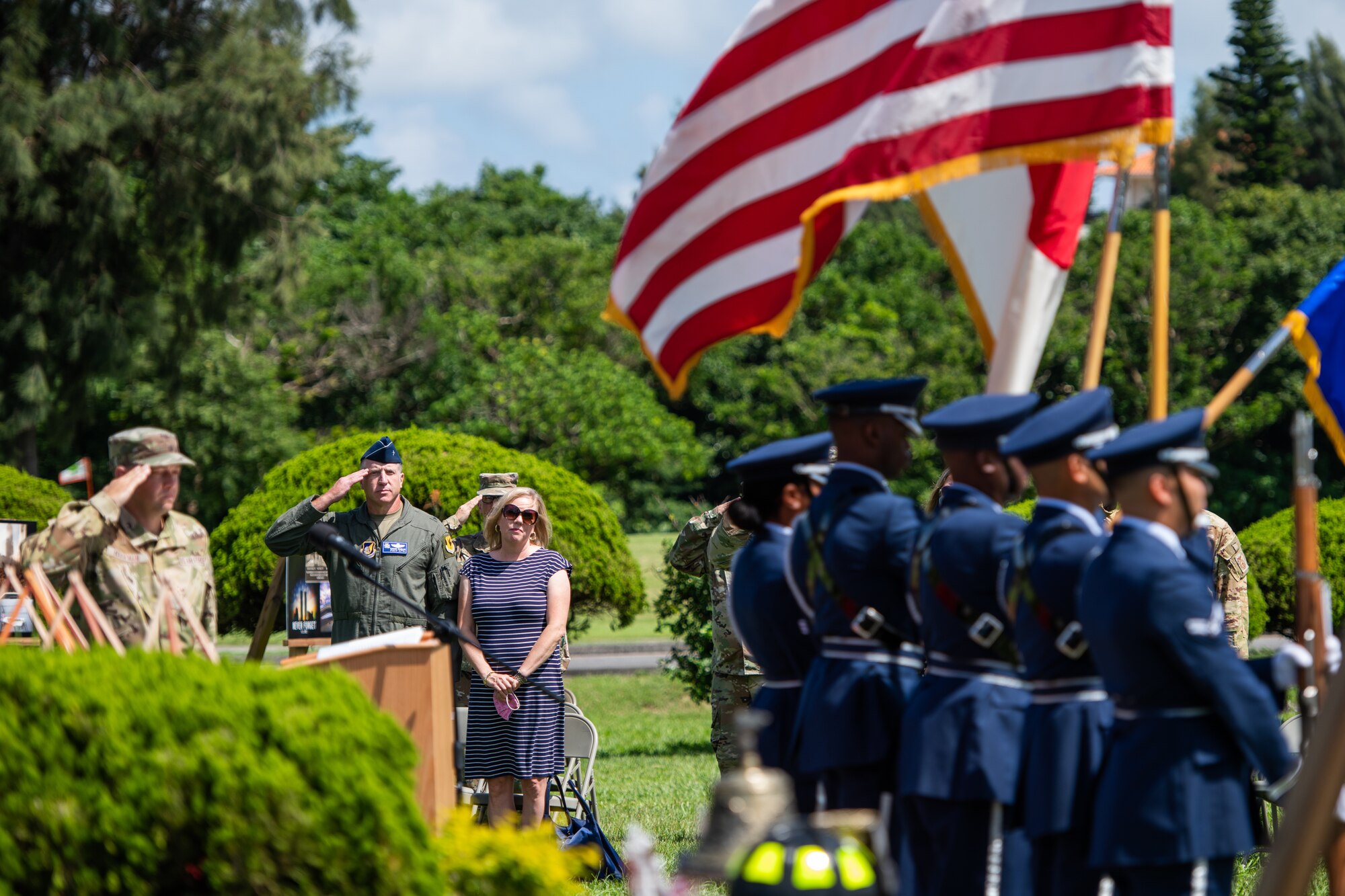 Kadena Honors the Fallen on the 20 Year Anniversary of 9/11