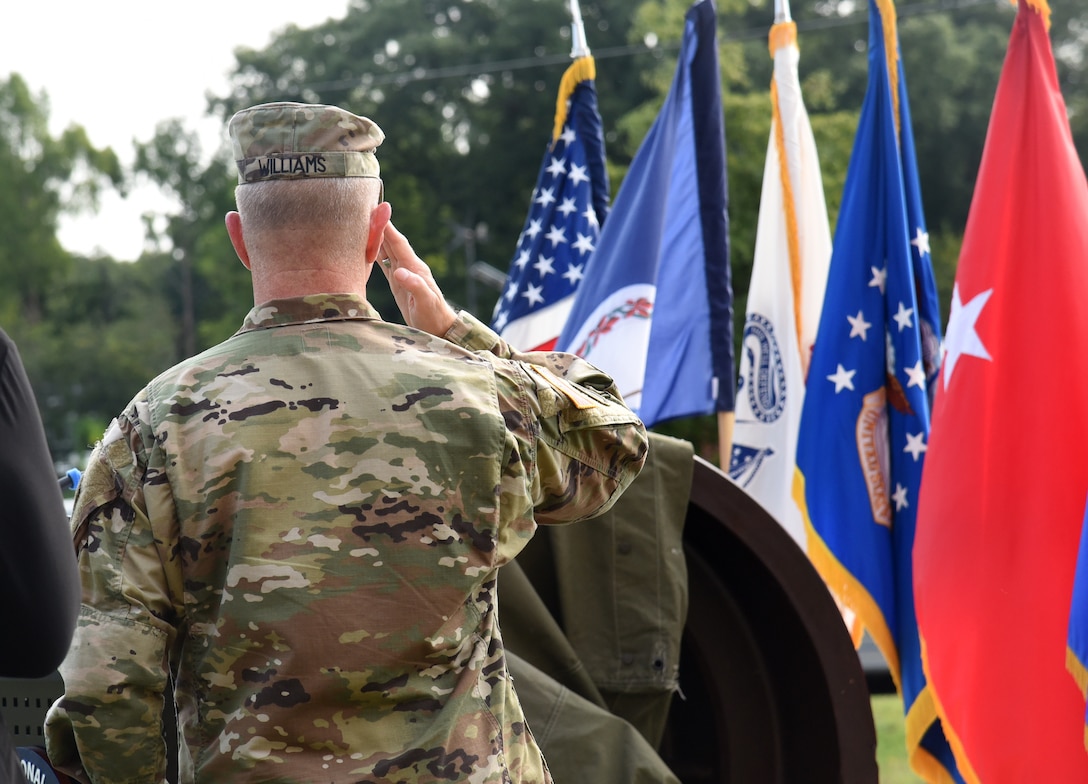 World Trade Center elevator pulley dedicated at VNG 9/11 remembrance ceremony