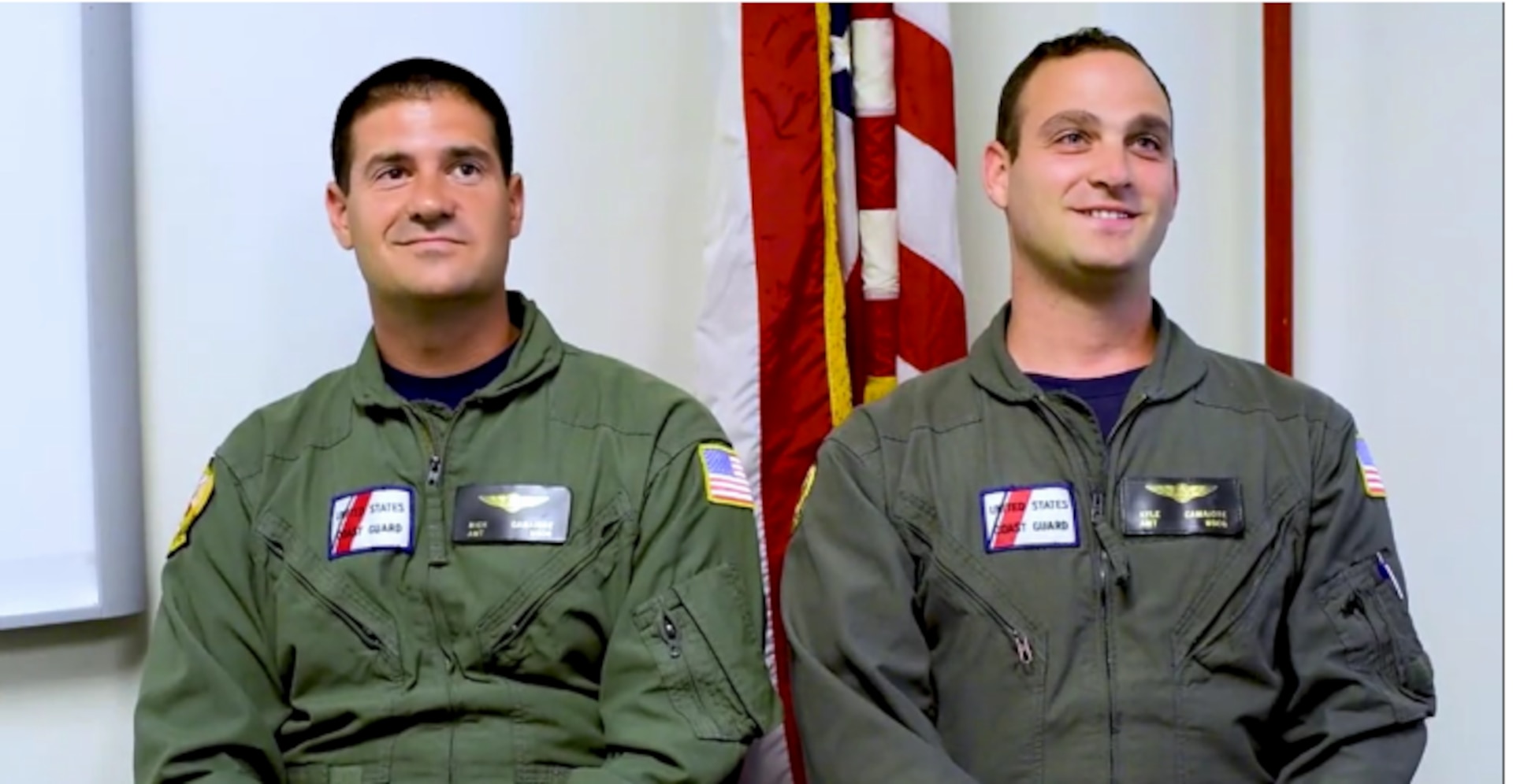 Kyle and Nick Camaiore are first class petty officers, aviation maintenance technicians and brothers stationed at Coast Guard Air Station Elizabeth City, North Carolina. In this video, they discuss the pride and joy they have found in their 10-year career while serving in the Coast Guard. U.S. Coast Guard video by Petty Officer 1st Class Stephen Lehmann.
