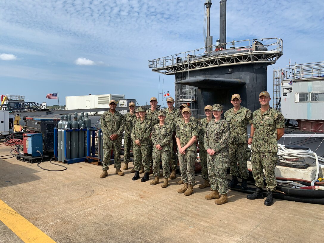 RLSO SE FTJAs tour of Naval Submarine Base Kings Bay