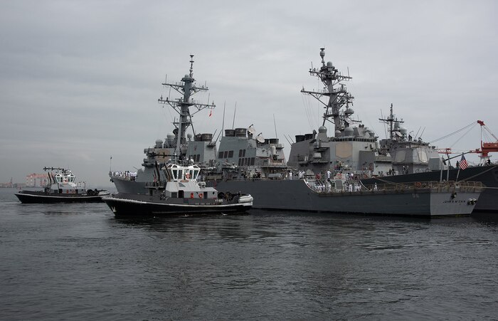 USS John S. McCain Departs U.S. 7th Fleet After 24-years Forward Deployed