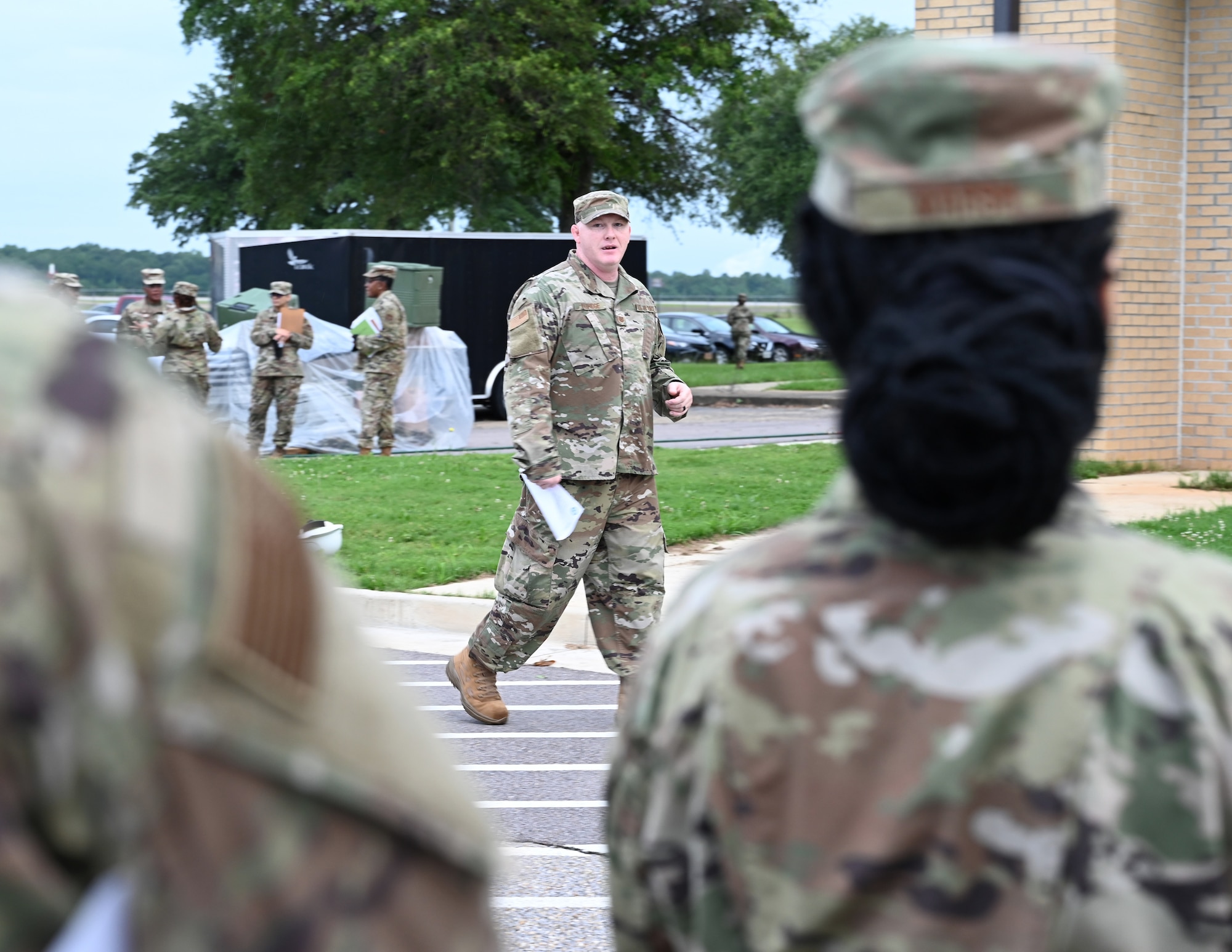 members listen to instructions