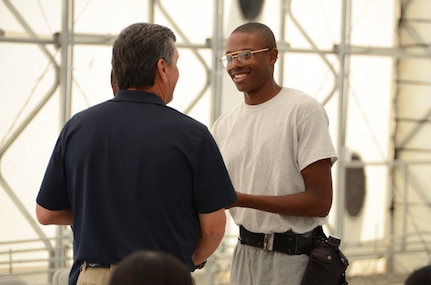 ChalleNGe Class 50 candidates transition to cadets during induction ceremony