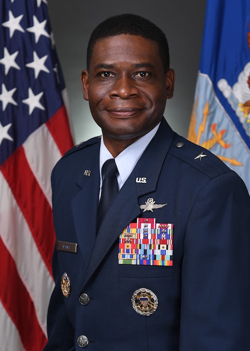 This is the official portrait of Brig. Gen. Terrence A. Adams.