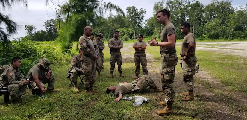 1984th U.S. Army Hospital Detachment Soldiers return from Exercise Forager in Palau