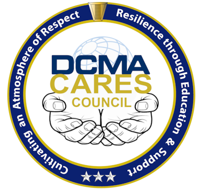 DCMA CARES Council logo