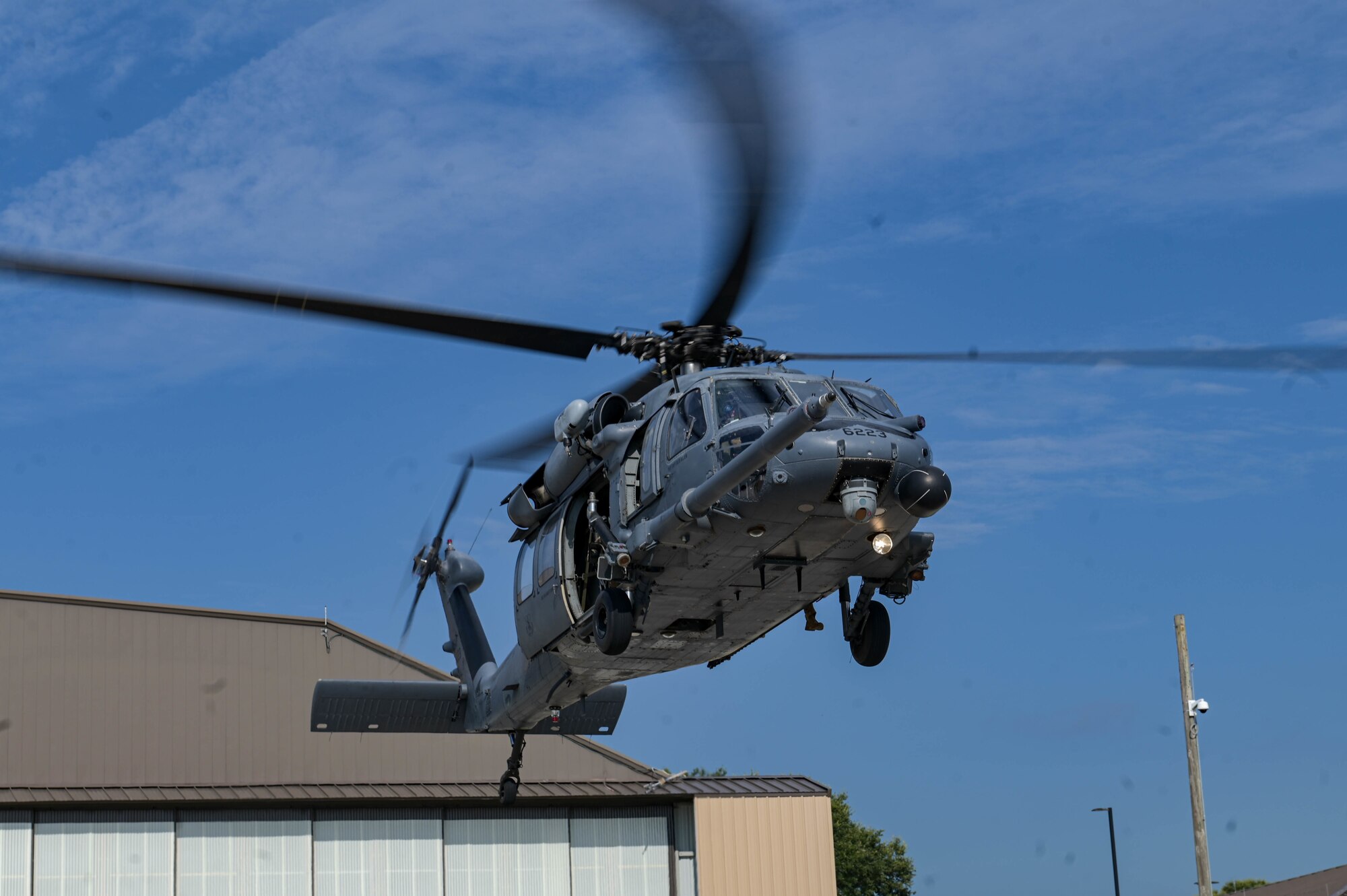 helicopter flying