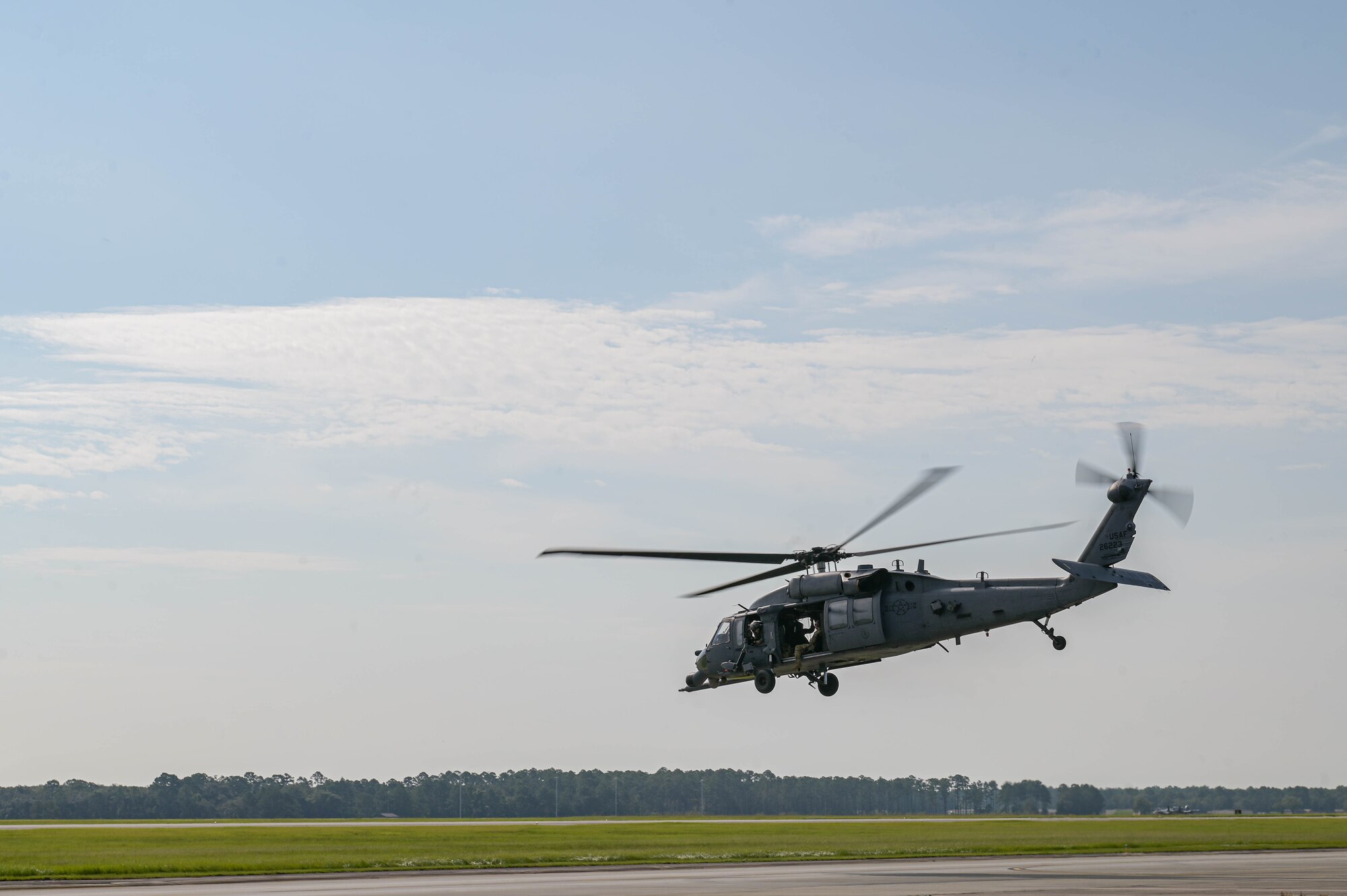 helicopter landing