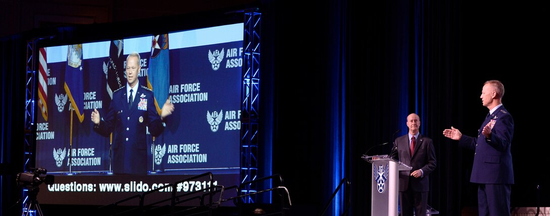 General Speaking at event