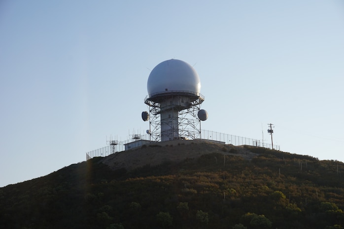 Photo of long range radar site
