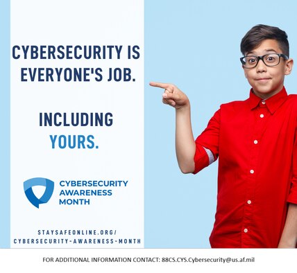 Cybersecurity Awareness Month graphic