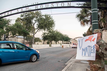 Joint Base San Antonio shows ‘We Care’