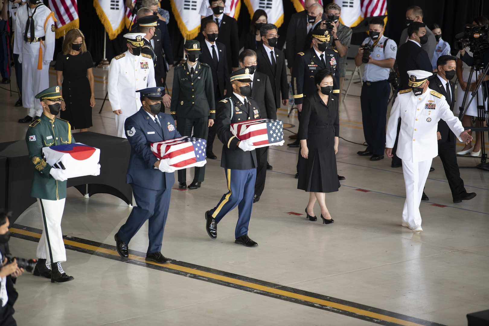 First-Ever United States and the Republic of Korea Joint Repatriation Ceremony