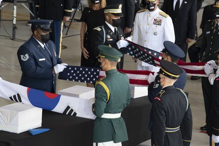 First-Ever United States and the Republic of Korea Joint Repatriation Ceremony