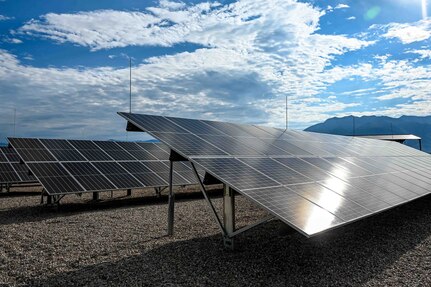 Solar panels are shown.