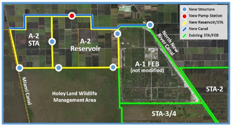 CEPP EAA Reservoir Aerial Map