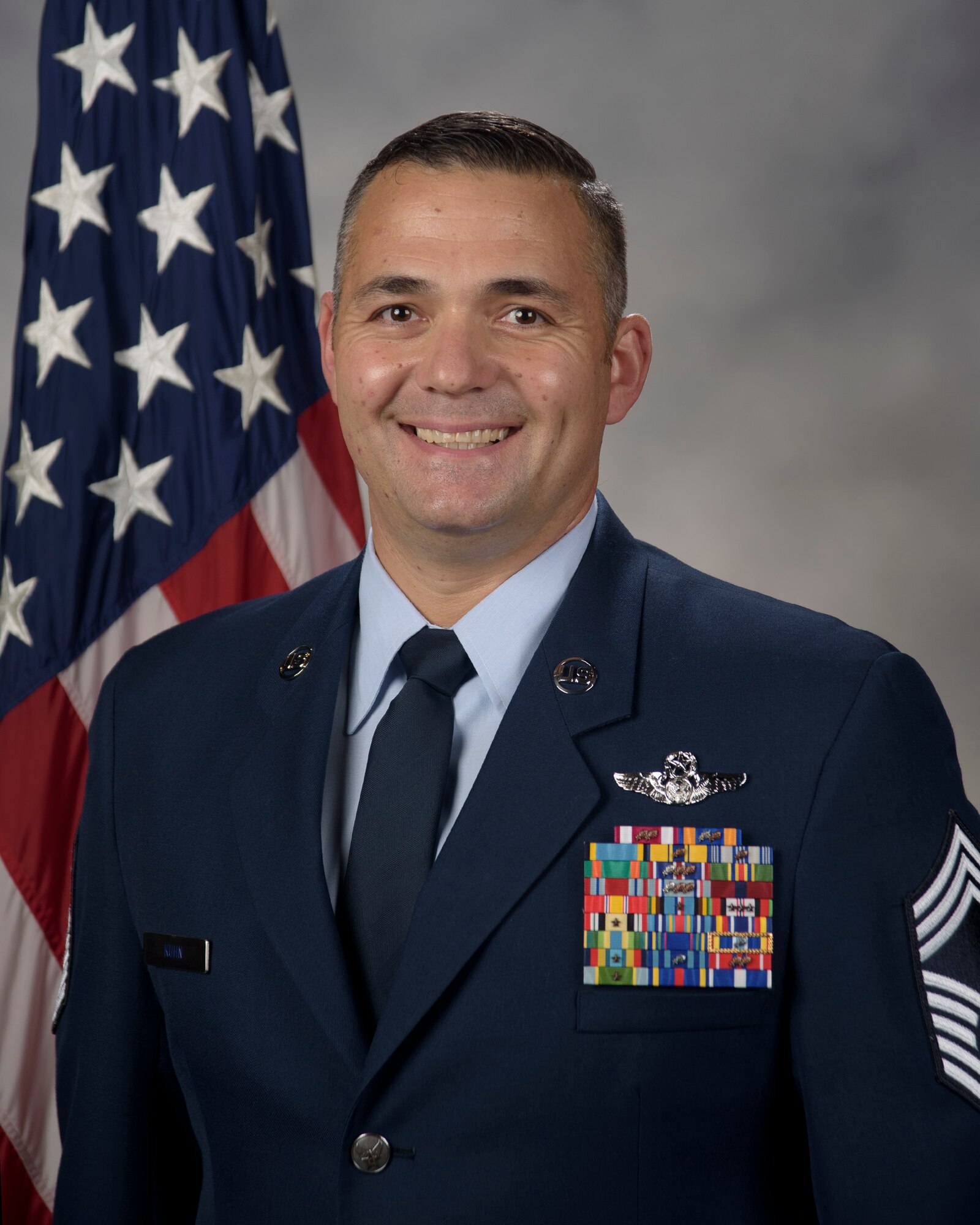 Chief Master Sgt. Douglas Kuhn official photo.