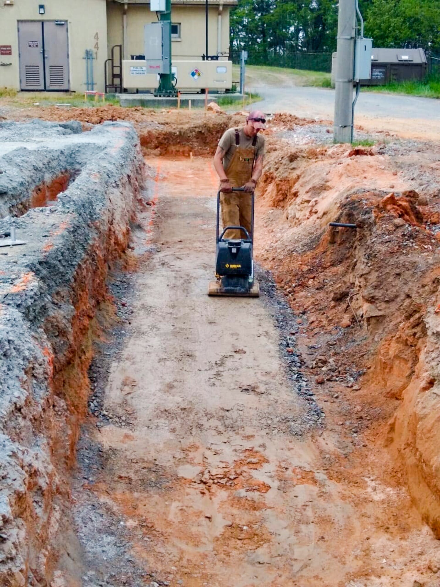 554th RED HORSE Squadron builds new latrine, laundry facility at Kunsan Air Base.