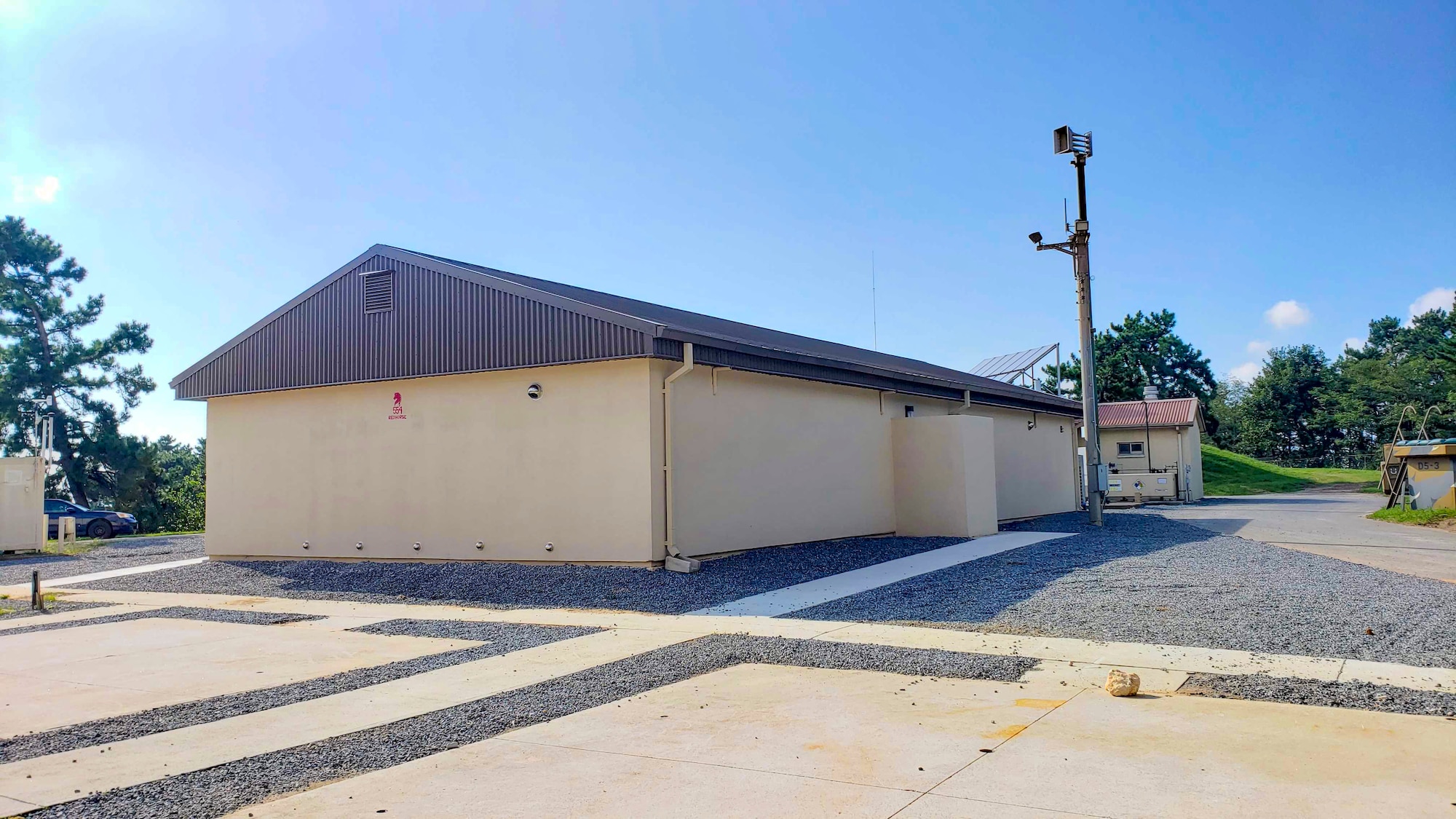 554th RED HORSE Squadron builds new latrine, laundry facility at Kunsan Air Base.