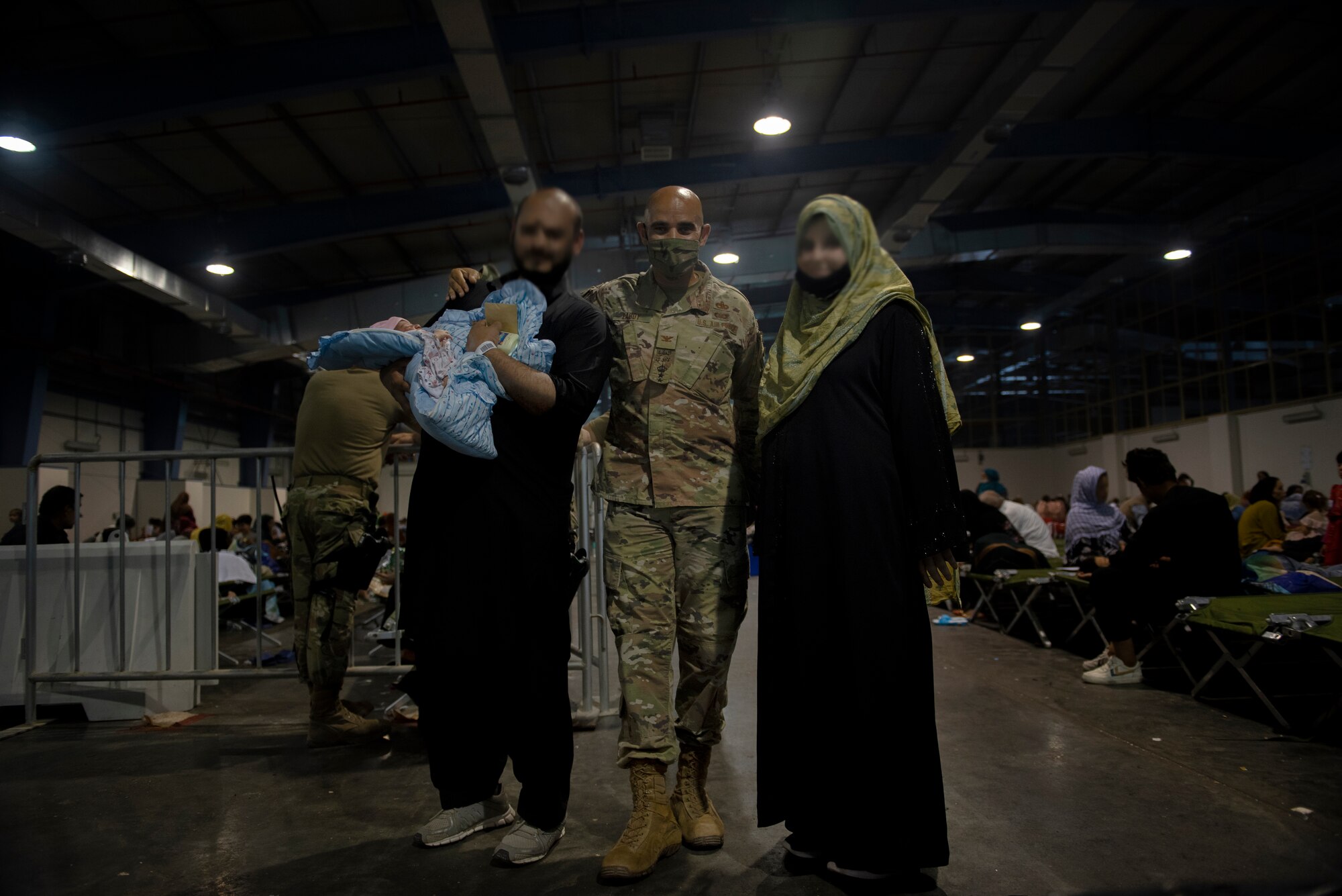 The HNCC operates as the link between Department of Defense personnel and the base’s Qatari Emiri Air Force counterparts. During the evacuation of Afghanistan, the HNCC oversaw Qatari immigration processes, which was the final step in moving qualified evacuees to their next destination.