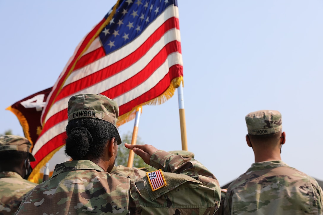 410th Hospital Center Change of Command Ceremony